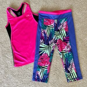 GIRLS ATHLETIC WEAR SET